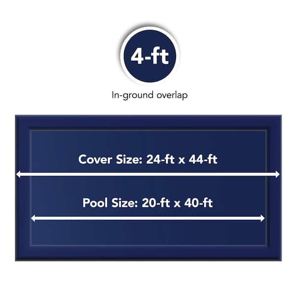 12' x 20' GLI Leaf Net Inground Pool Cover - Pool Warehouse