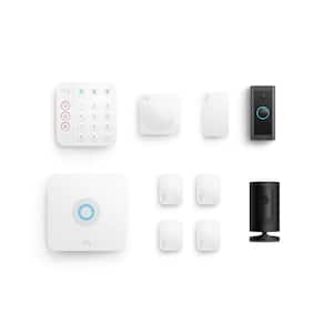 Ring Alarm 8-Piece Kit (2nd Gen) with Ring Video Doorbell and Echo Show 8  (2nd Gen, Charcoal)