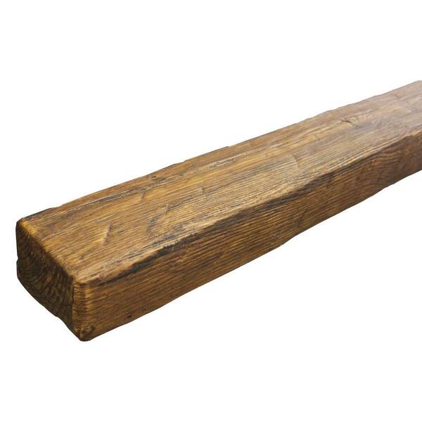 Superior Building Supplies 5-1/2 in. x 3-3/4 in. x 11 ft. 6 in. Faux Wood Beam