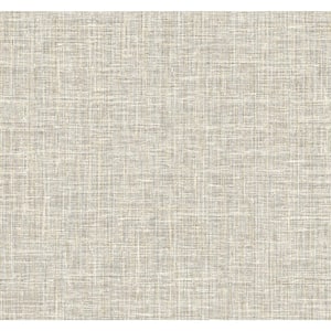 Seabrook Designs Skyline Soho Linen Paper Unpasted Nonwoven Wallpaper ...