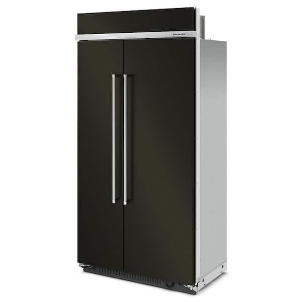 KitchenAid 30 Cu. ft. 48 Built-in Side-by-Side Refrigerator with PrintShield Finish Stainless Steel