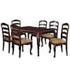 Venetian Worldwide Townsville I 7-Piece Dark Walnut Dining Set CM3109T ...