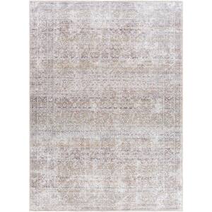 Our PNW Home Rainier Taupe Traditional 2 ft. x 10 ft. Indoor Area Rug