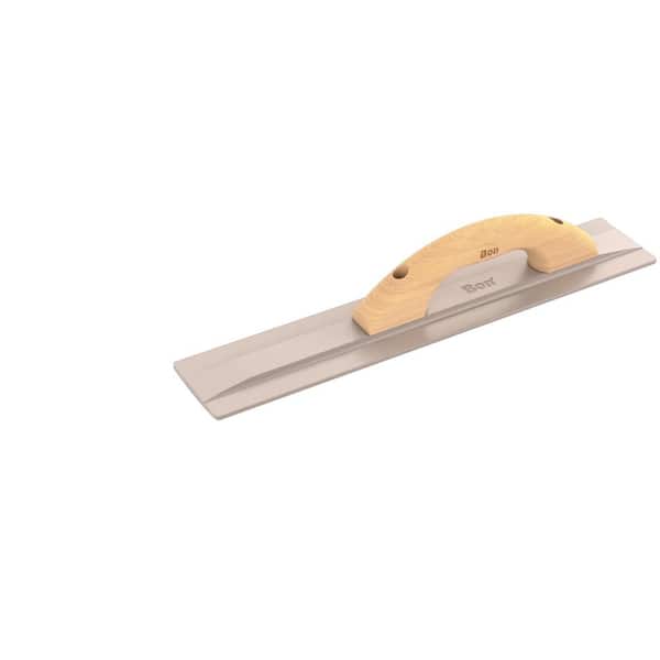 Bon Tool 18 in. x 3-1/2 in. Extra-Wide Magnesium Float Wood Handle