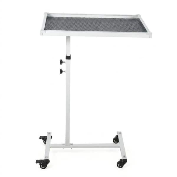220lbs Heavy Duty 26.7 in. x 17 in. D Steel Mobile Workbench Cabinet Tool Cart with 360° Swivel Casters