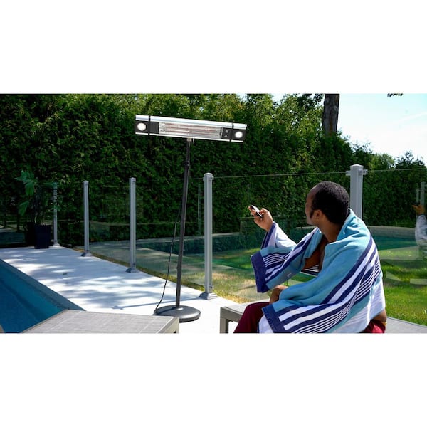EnerG+ 1500-Watt Infrared Free-Standing Electric Outdoor Heater