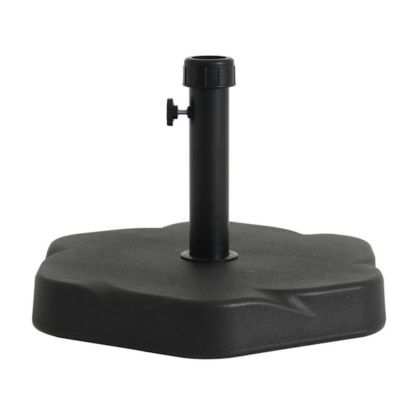 65 lb patio umbrella base Hex Shaped 65 lb Heavy Duty Umbrella Base, for Patio, Garden and Backyard  Umbrellas P407209B