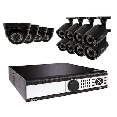 32-Channel 1080p 8TB Video Surveillance System with (4) Dome Cameras and (8) Bullet Cameras