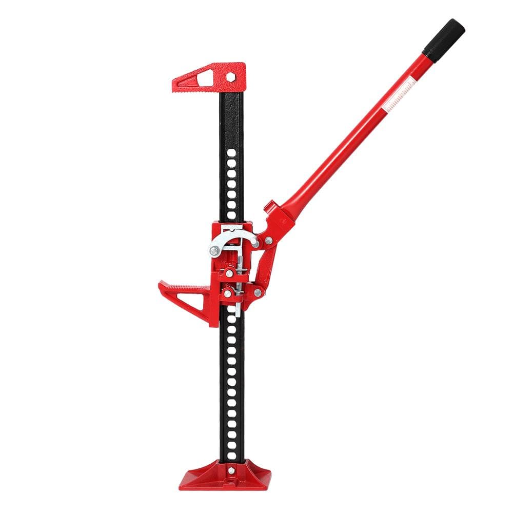 "Heavy Duty High Lift Farm Jack – 33"" 7000 lbs (3.2 Ton) Capacity Ratcheting Off-Road Utility Jack for Truck, SUV,Red" price history on PriceWatchPro