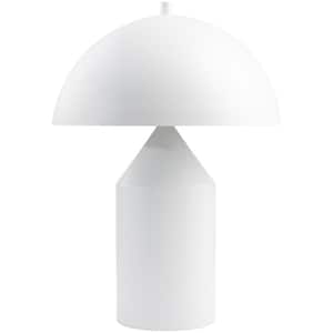 Elder 21 in. White Indoor Table Lamp