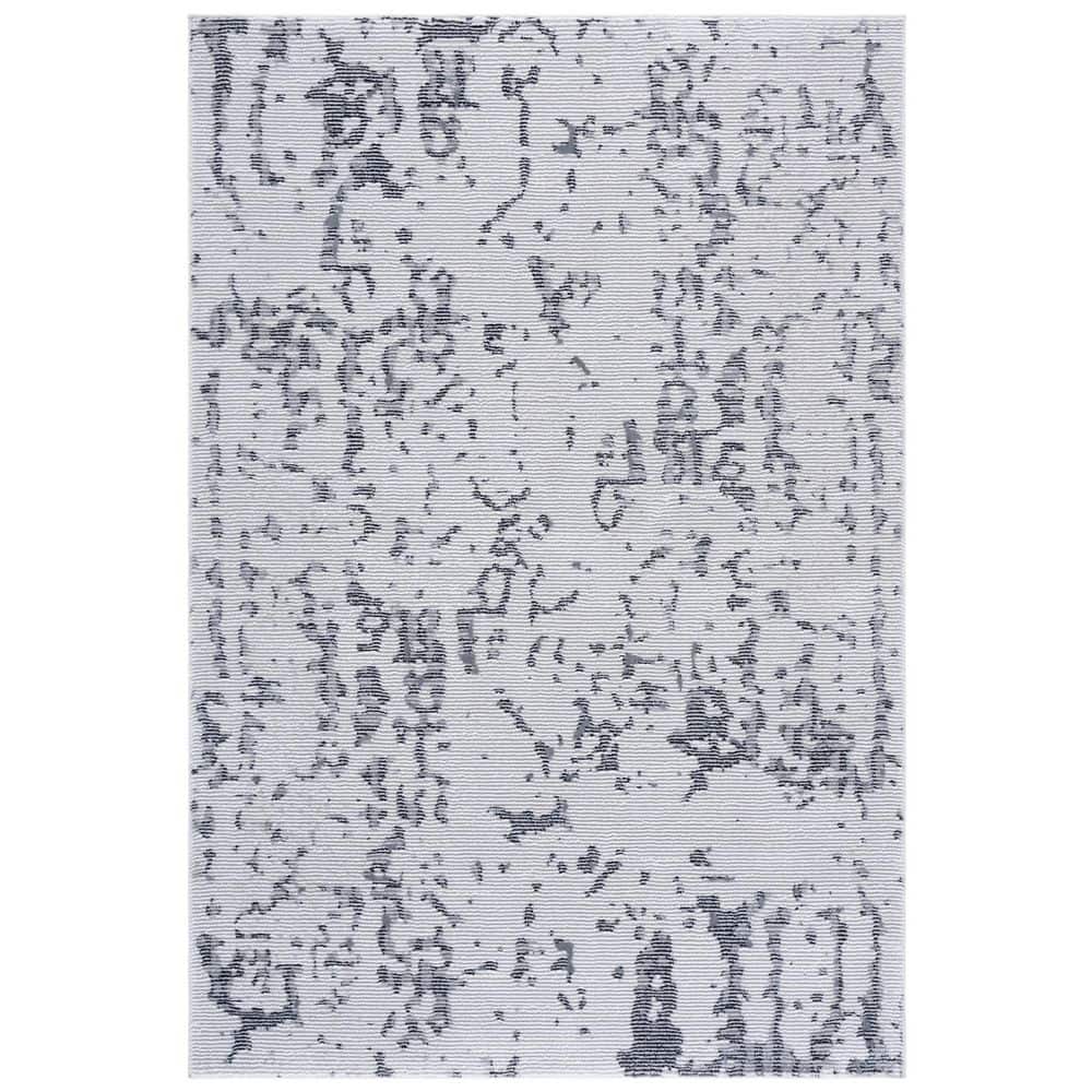 Slate 8 ft. x 10 ft. Gray/Dark Gray Abstract Area Rug price history on PriceWatchPro