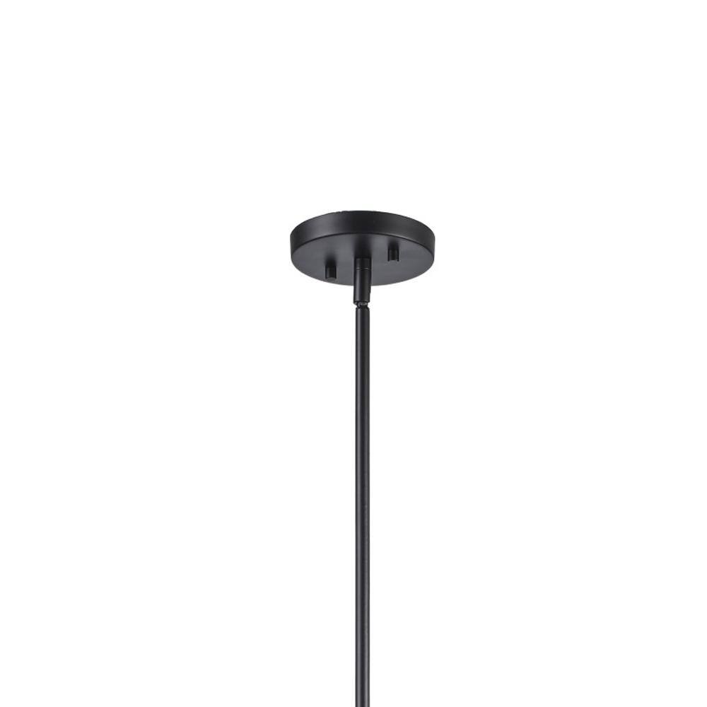Charlotte 36'' Modern Farmhouse Black Chandelier with Adjustable Height