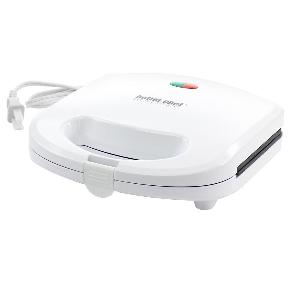 Better Chef Non Stick Sandwich Maker Grill White - Office Depot