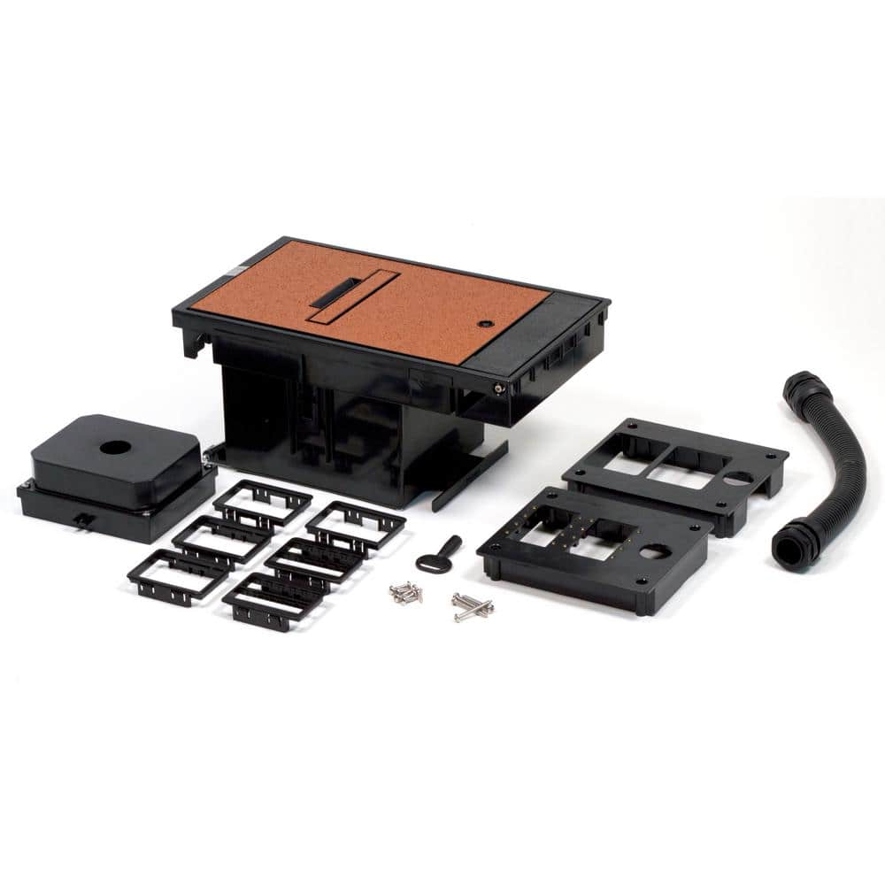 Wiremold Brown 2-Gang Outdoor Ground Box Low Voltage Box Assembly for Communication and A/V price history on PriceWatchPro