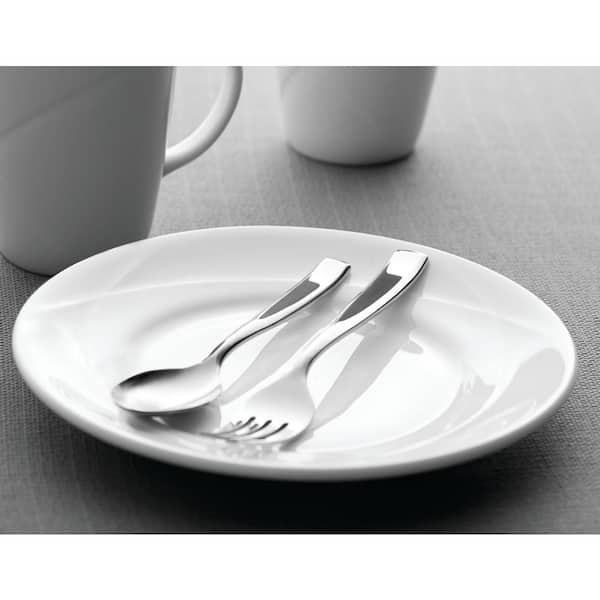 Tidal 18/0 Stainless Steel Coffee Spoons (Set of 12)