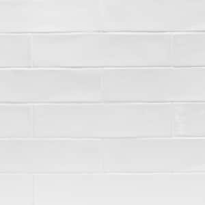 Catalina White 3 in. x 12 in. x 8 mm Ceramic Wall Subway Tile (44-Pieces 10.76 sq.ft./case)