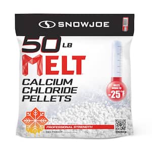 Melt 50 lb. Resealable Bag Calcium Chloride Pellets Ice Melter