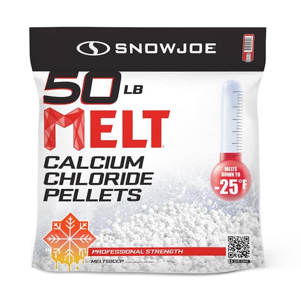 Snow Joe Melt 50 lb. Calcium Chloride Pellets Ice Melter