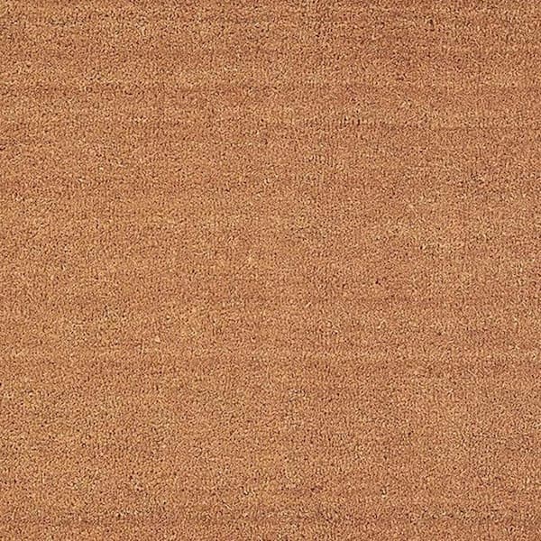 Brown 36 in. x 24 in. Coir Non-Slip Indoor/Outdoor Door Mat