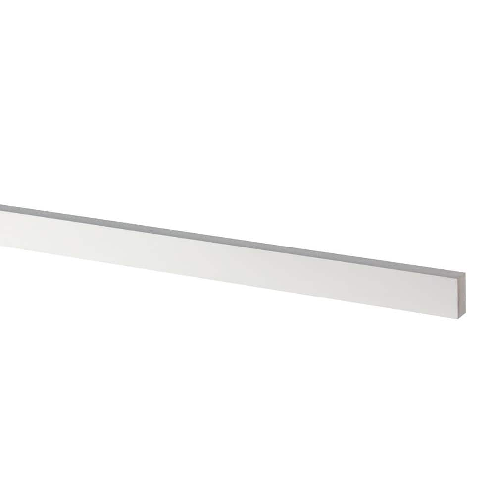 AZEK Trim 0.75 In. X 11.25 In. X 8 Ft. White PVC Composite Traditional ...