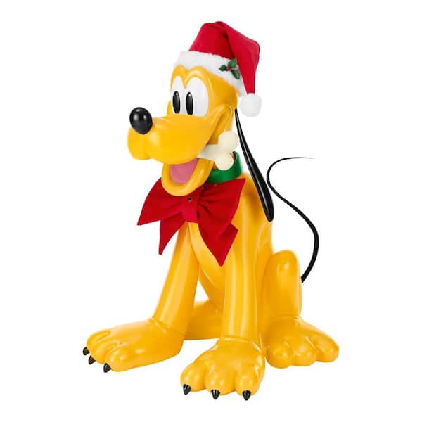 Disney 3.5 FT Animated Holiday Pluto 26SV25368 - The Home Depot