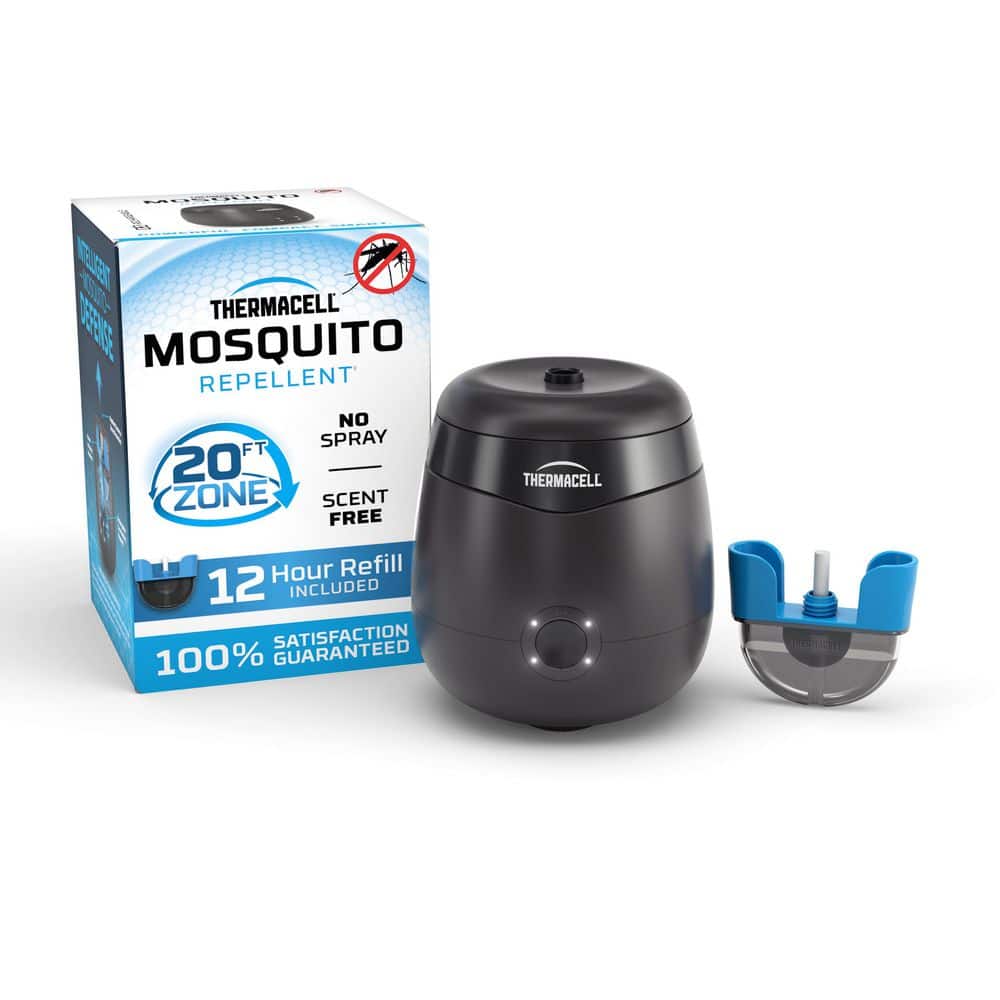 Rechargeable Outdoor Mosquito Repeller in Charcoal 20 ft. Coverage and Deet Free price history on PriceWatchPro