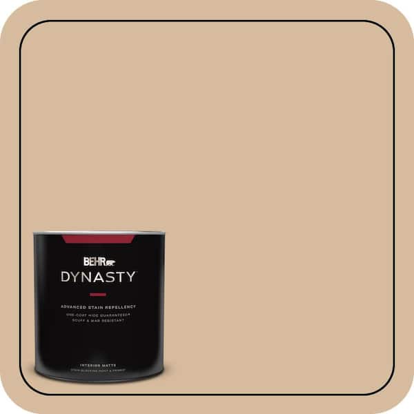 BEHR DYNASTY 1 qt. #T18-06 Kombucha Matte Interior Stain-Blocking Paint & Primer