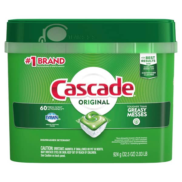 Cascade Platinum ActionPacs Dishwasher Pods (36-Count, 2-Pack) 079168938904  - The Home Depot
