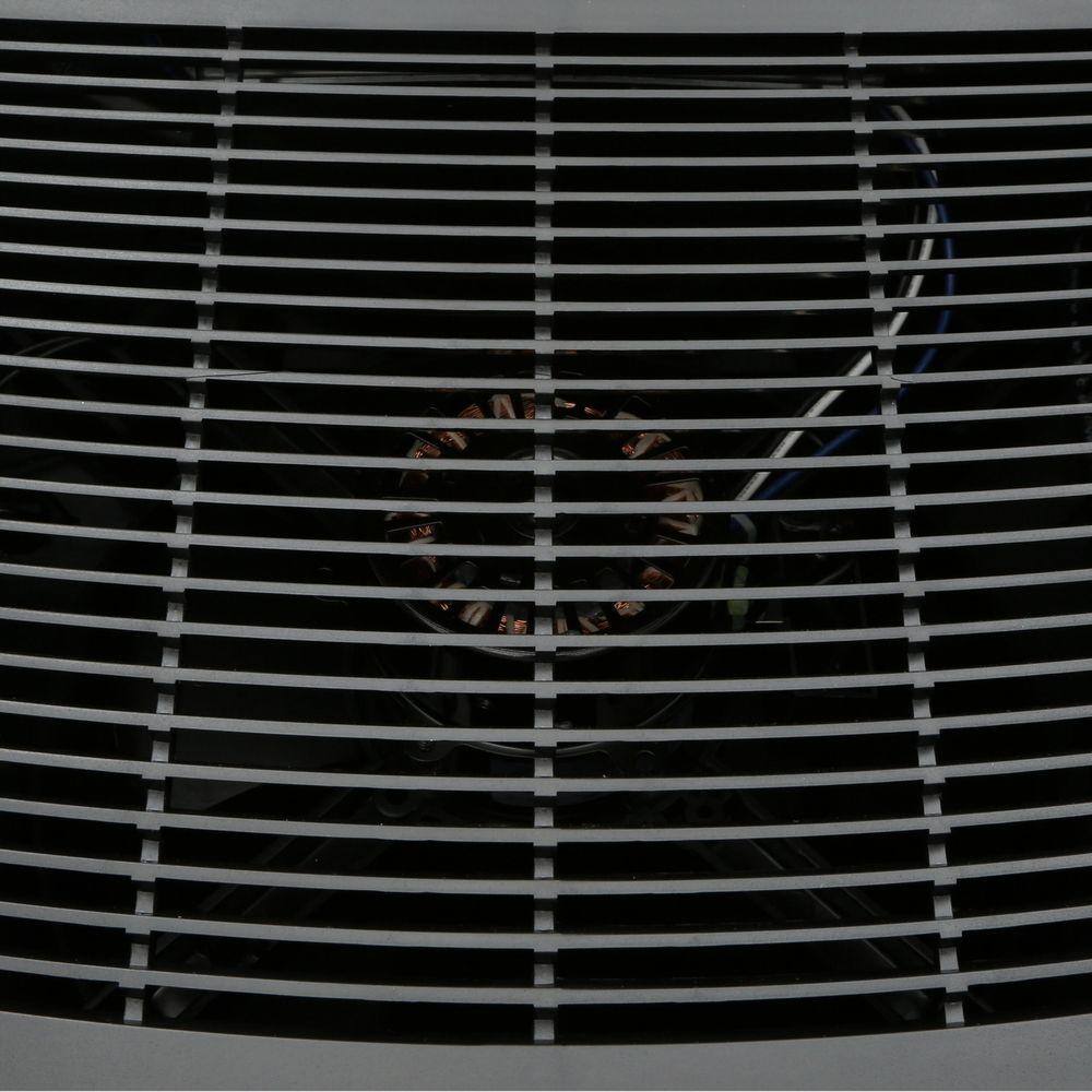 AIRCARE Black and Brushed Nickel Evaporative Humidifier with Digital Controls