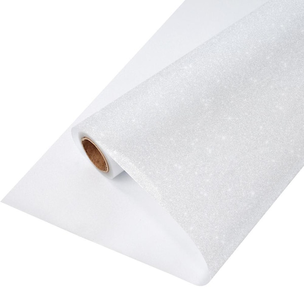 24 in. x 78 in. Glitter Static Cling Frosted Window Film