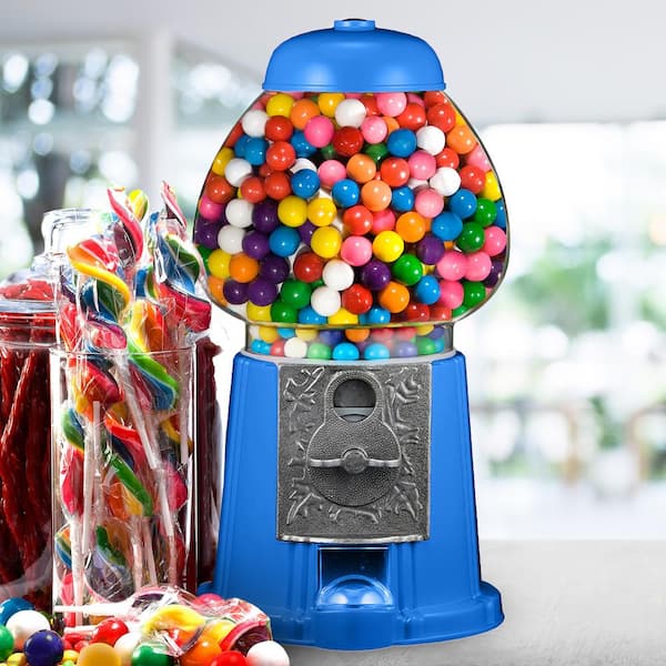 GREAT NORTHERN Vintage Gumball Machine - 11 in. Retro-Style, Coin
