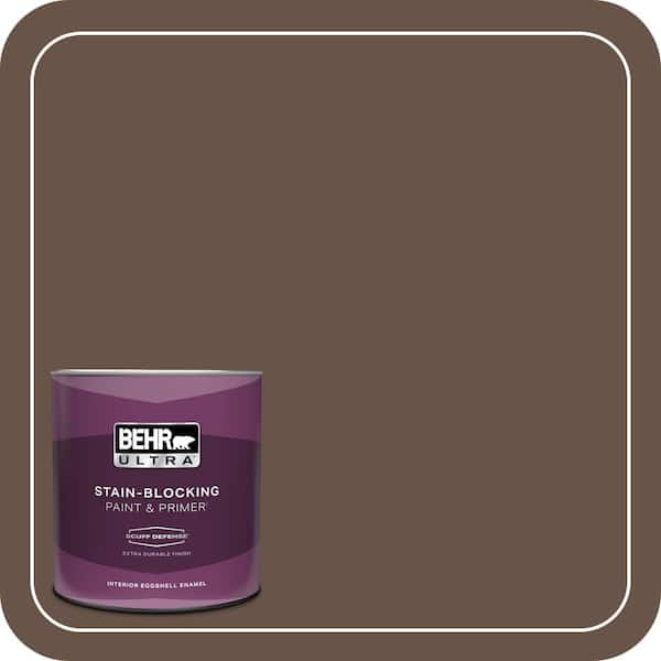 BEHR ULTRA 1 qt. #BXC-79 Center Earth Extra Durable Eggshell Enamel Interior Paint & Primer
