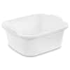 Sterilite 06578012 12-Quart Dish Pan, White, 12-Pack– Wholesale Home