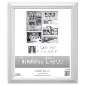 Brenna 1-Opening 16 in. x 20 in. White Picture Frame