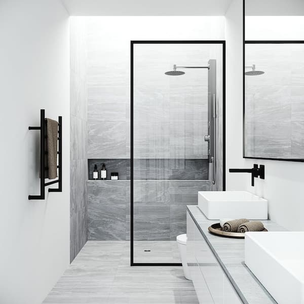 VIGO Gardenia 39 in. H x 4 in. W 2-Jet Shower Panel System with