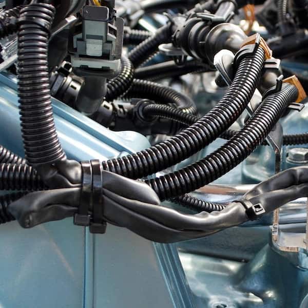 8 in. Extreme Heat and Cold Resistant UL21 Listed Cable Zip Ties