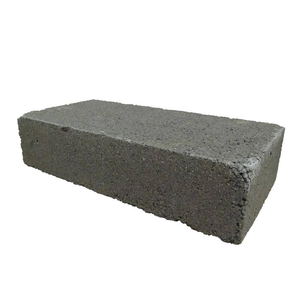16 in. x 8 in. x 4 in. Concrete Solid Block