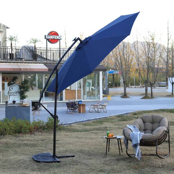 adjustable tilt patio umbrella Outsunny Teal Rectangular 6.6 x 10 ft, Outdoor Table Market Umbrella with Crank & Push Button Built with 8 heavy Boosicavelly 10 ft. Steel Solar