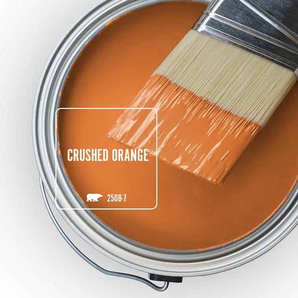 BEHR DYNASTY 5 gal. #250B-7 Crushed Orange Semi-Gloss Exterior