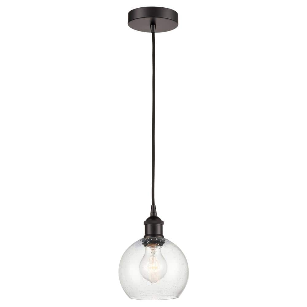 Edison Mini Globe Pendant Light in Oil Rubbed Bronze
