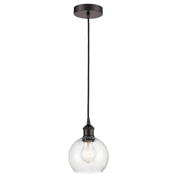 TUXEDO PARK LIGHTING 8 in. W x 8.75 in. H 1-Light Matte Black Mini