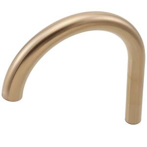 Trinsic Pull-Down Sprayer Kitchen Faucet Non-Diverting 9-1/2 in. Long Spout in Champagne Bronze
