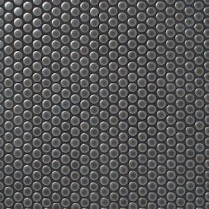 Joy Edged Gray 12.32 in. x 12.99 in. Polished Ceramic Floor and Wall Mosaic Tile (1.11 Sq. Ft./Each)