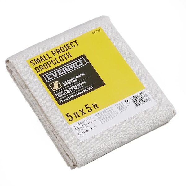 Unbranded 5 ft. x 5 ft. Easy Drop Cloth
