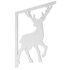 Decorative 16 in. Paintable PVC Deer Mailbox or Porch Bracket
