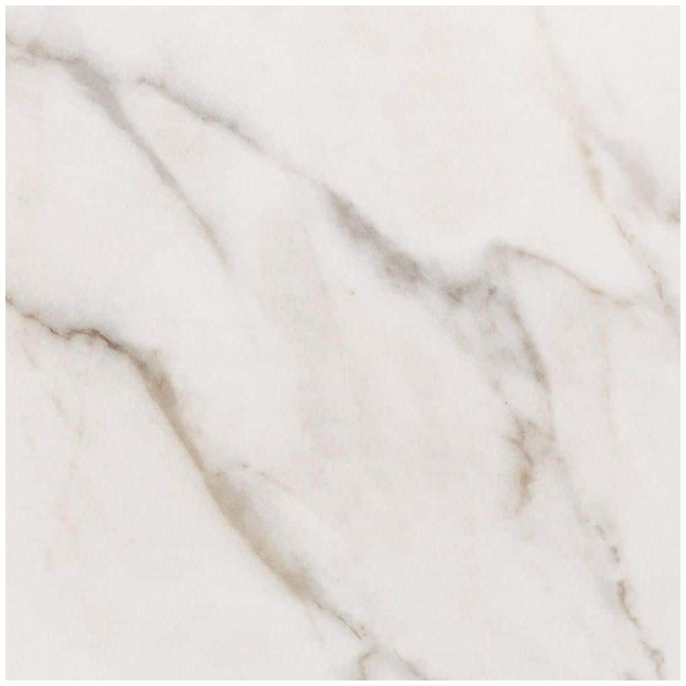 Calacatta Lucca 24" x 24" Polished Porcelain Marble Look Tile