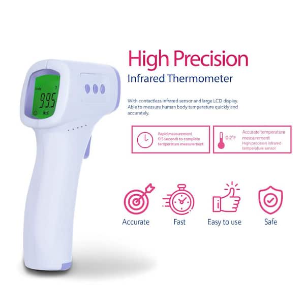 How The Non-Contact Infrared Thermometer Works & How To Use For Best  Accuracy