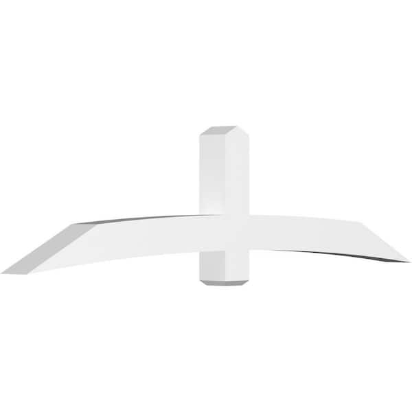 Ekena Millwork Bellingham 96 in. W x 24 in. H x 6 in. D Signature Polyurethane Bracket