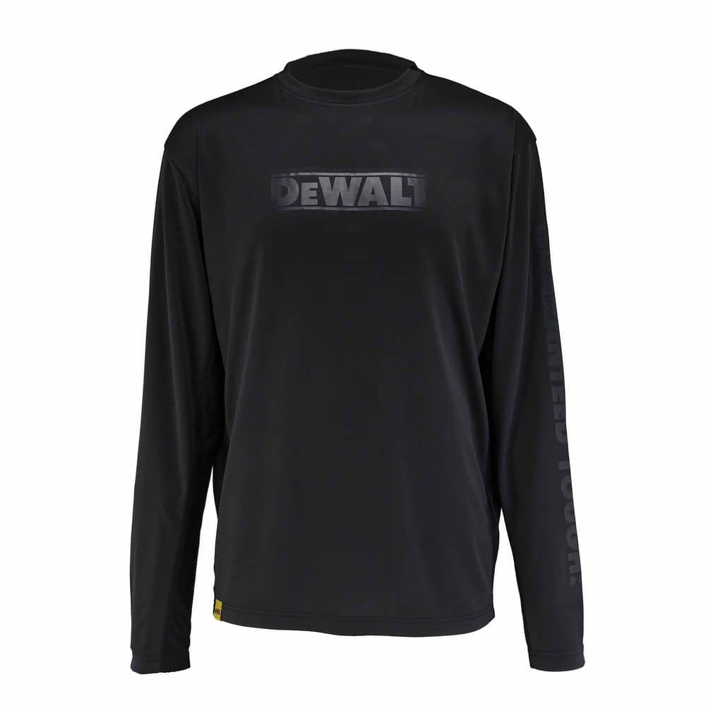 Truro Men's 3XL Black Polyester/Elastane Stretch Performance Long Sleeve Tee Shirt price history on PriceWatchPro