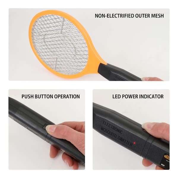 Black & Decker Indoor/Outdoor Battery-Powered Electric Fly Swatter